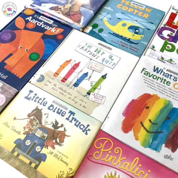 Book List: Color-Themed Books for Preschool - Littles Love Learning