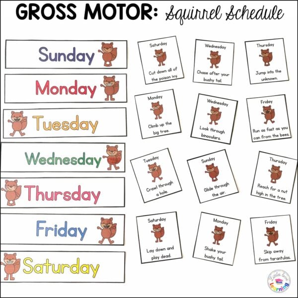 The BEST Preschool & Pre-K Activities for Scaredy Squirrel