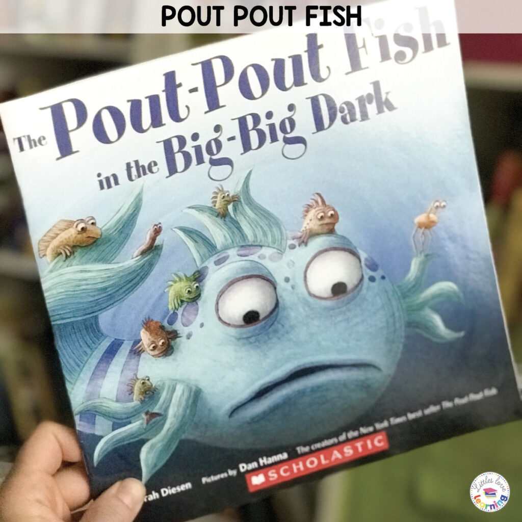 Pout Pout Fish activities for preschool, pre-k, and kindergarten.