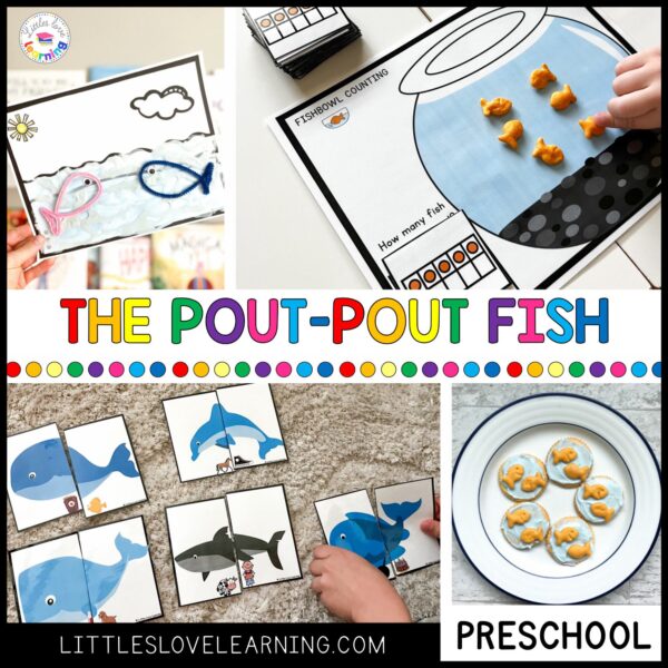 Ocean-Inspired Activities for Pout-Pout Fish for Preschool &amp; Kinder