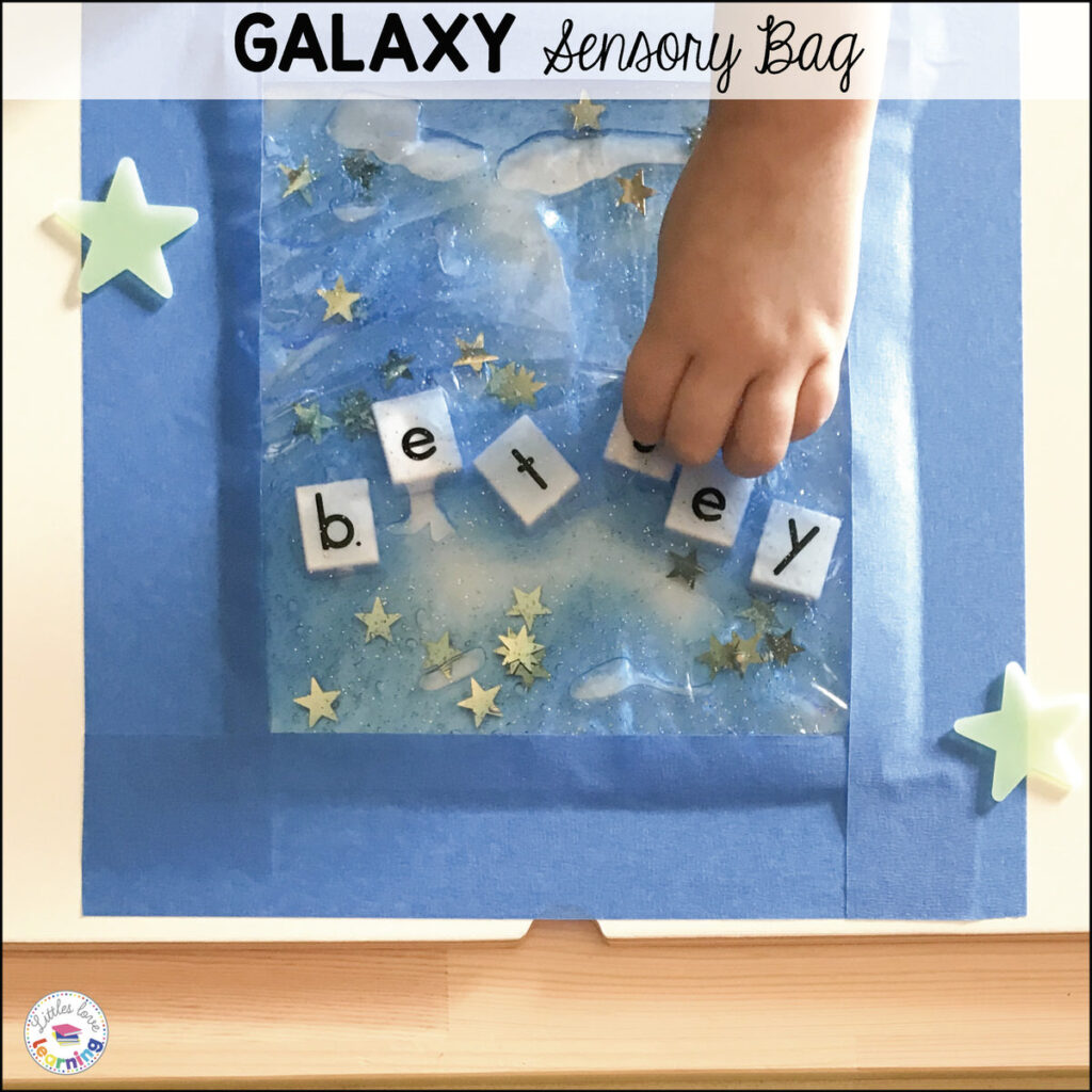 Galaxy Sensory Bag for Preschoolers