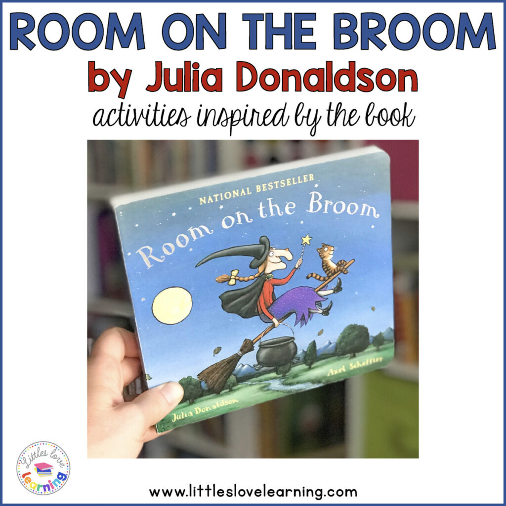 Activities inspired by Room on the Broom by Julia Donaldson. Designed for preschool and pre-k.