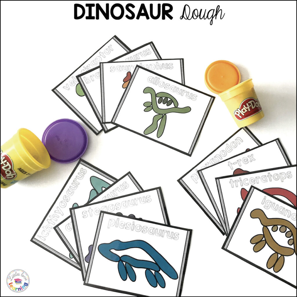 The BEST Dino Activity Pack for Preschool (Math & Literacy Printables)