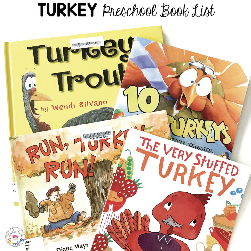 Turkey books for preschool