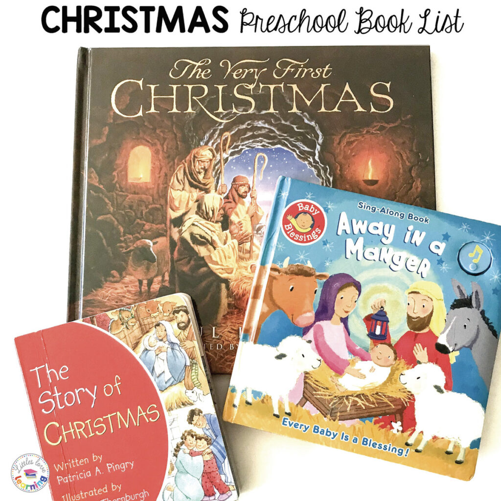 Christmas books for preschool and kindergarten 