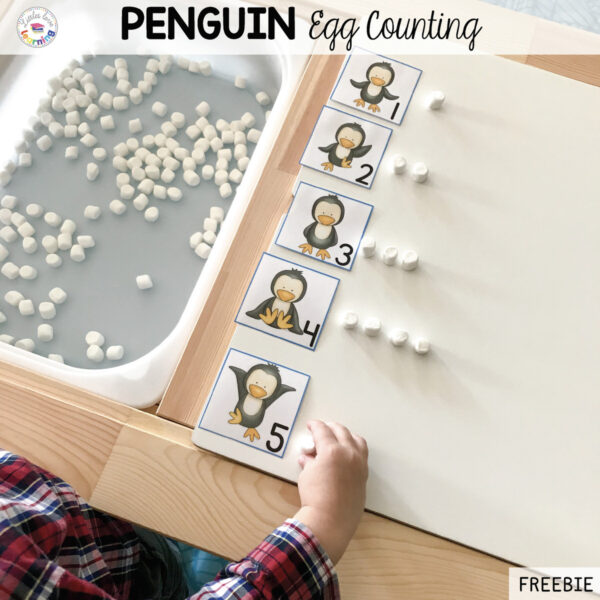 4 FREE Must-Have Winter Printables for Preschool (Math & Literacy)