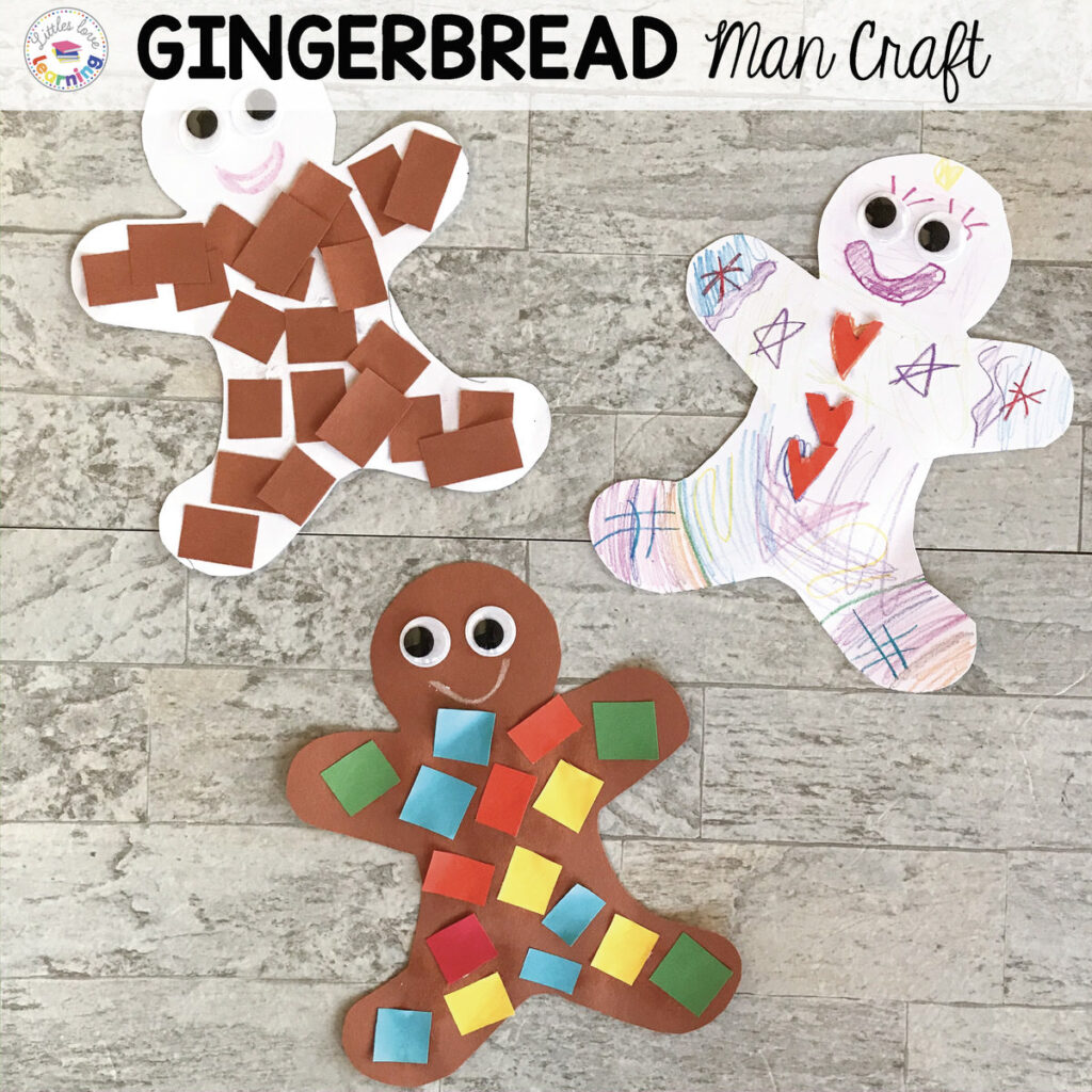 Gingerbread Craft to go along with the book The Ninjabread Man