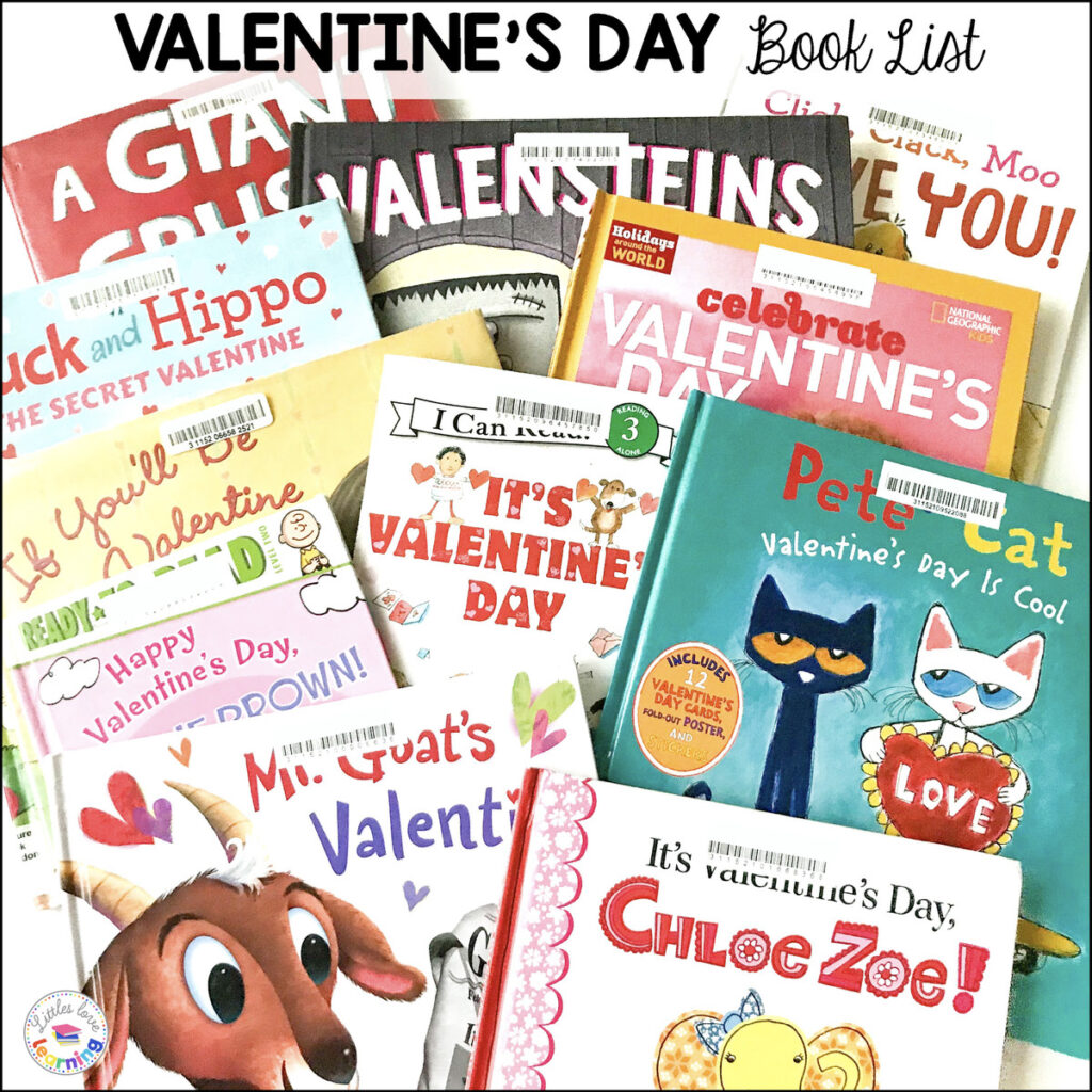 Preschool Valentine's Day book suggestions