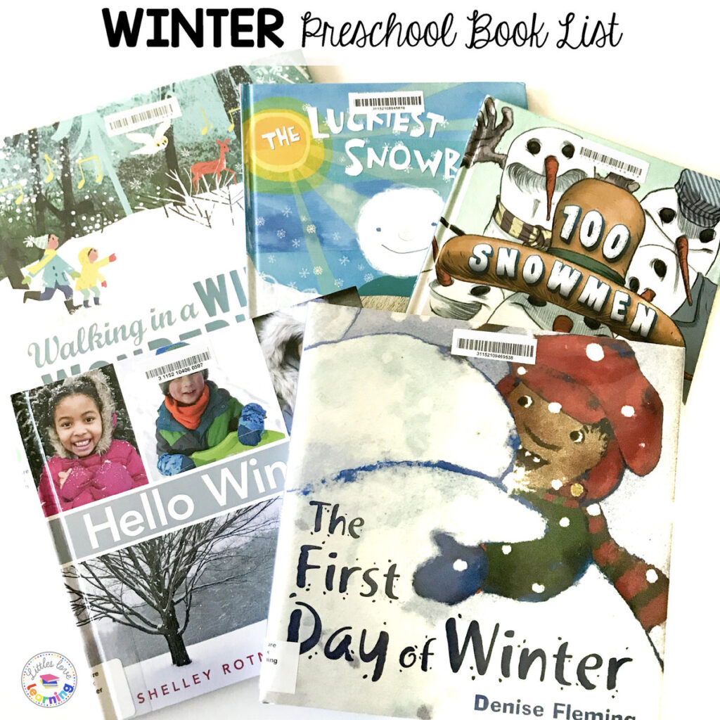 Preschool winter book list