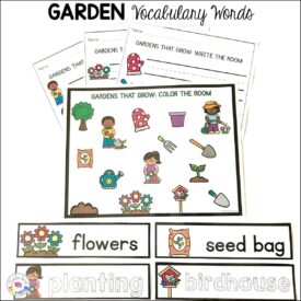 Gardens That Grow Preschool &amp; Pre-K Math &amp; Literacy Printables