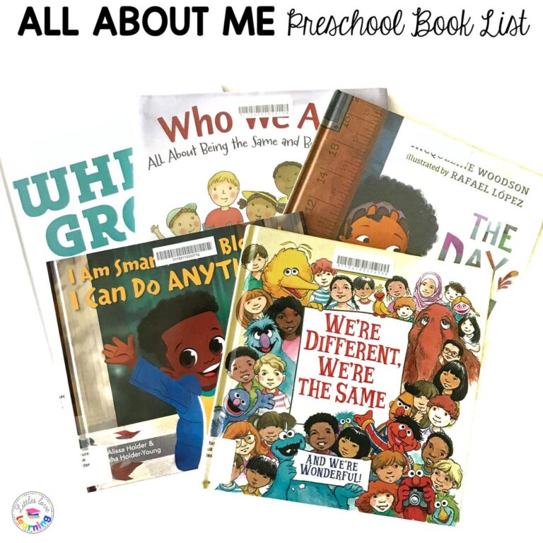 I Love Me! All About Me Books for Preschool & Pre-K