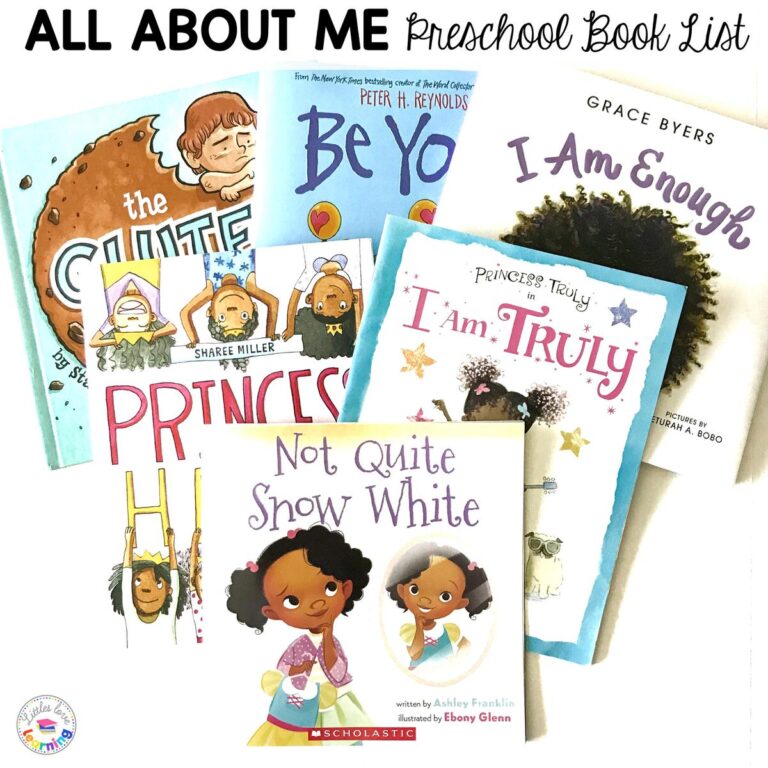 I Love Me! All About Me Books for Preschool & Pre-K