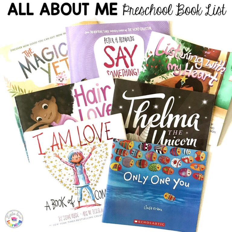 I Love Me! All About Me Books for Preschool & Pre-K