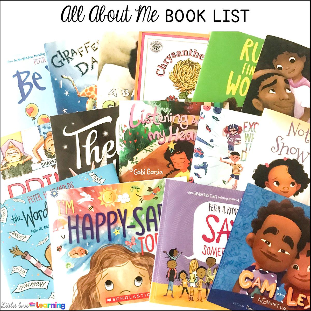 I Love Me! 20+ All About Me Activities for Preschool & Pre-K