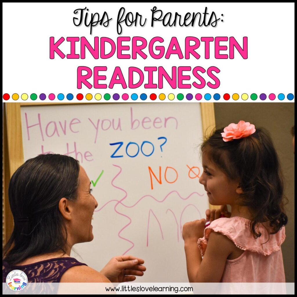 Tips for Preschool Parents about Kindergarten Readiness 