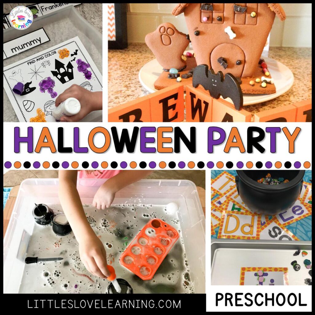 Halloween activities for preschool, pre-k, and kindergarten 