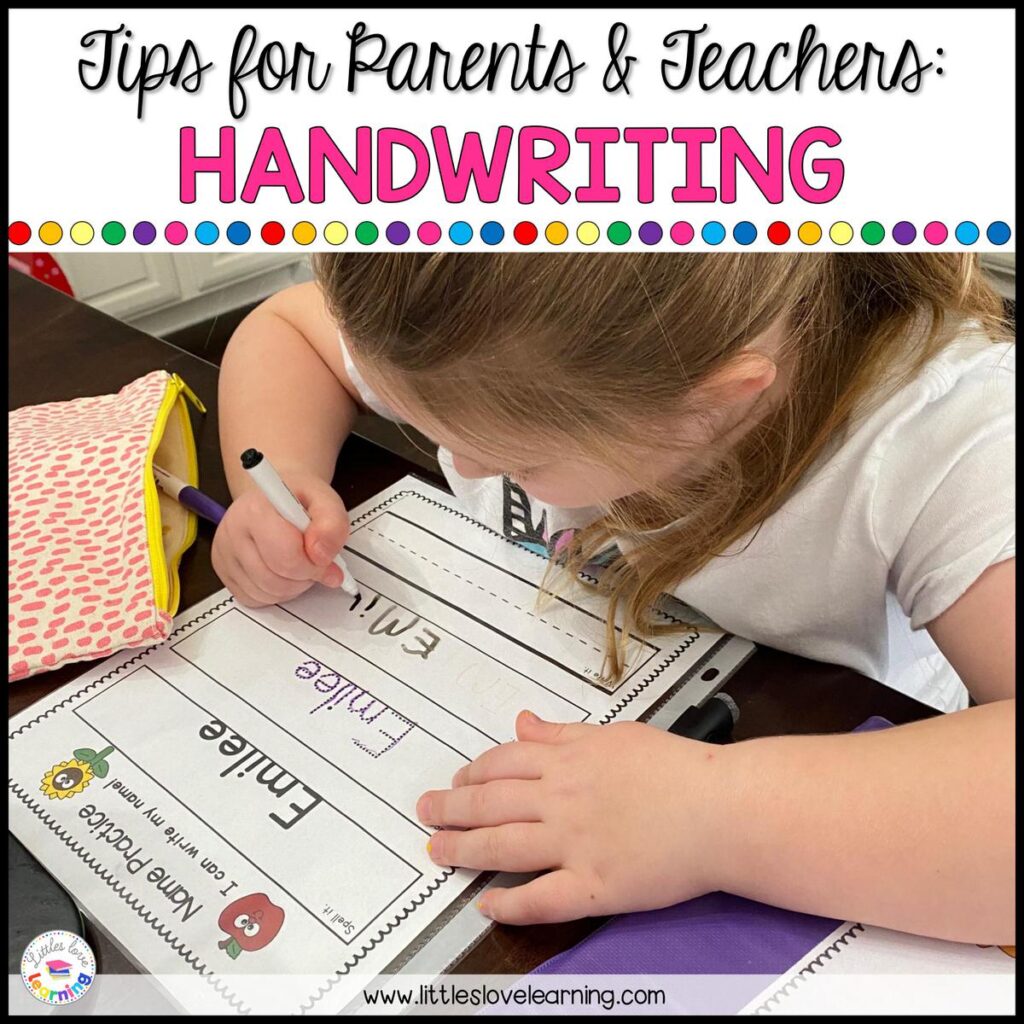 The ultimate guide to teaching handwriting for preschool, pre-k, and kindergarten 