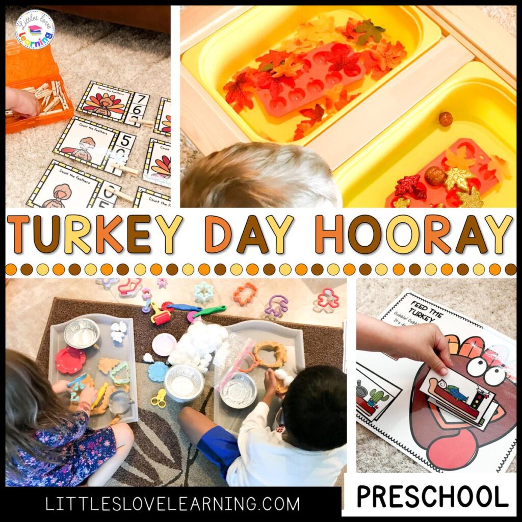Kindergarten, Pre-K, and Preschool Thanksgiving Activities