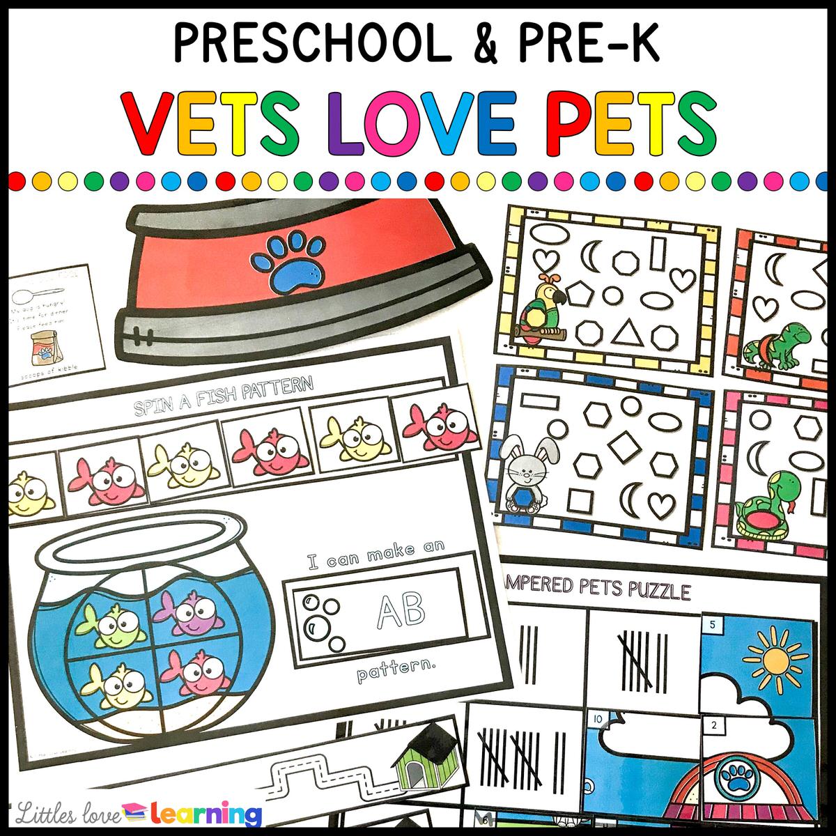 Pets-Preschool-Printables-1