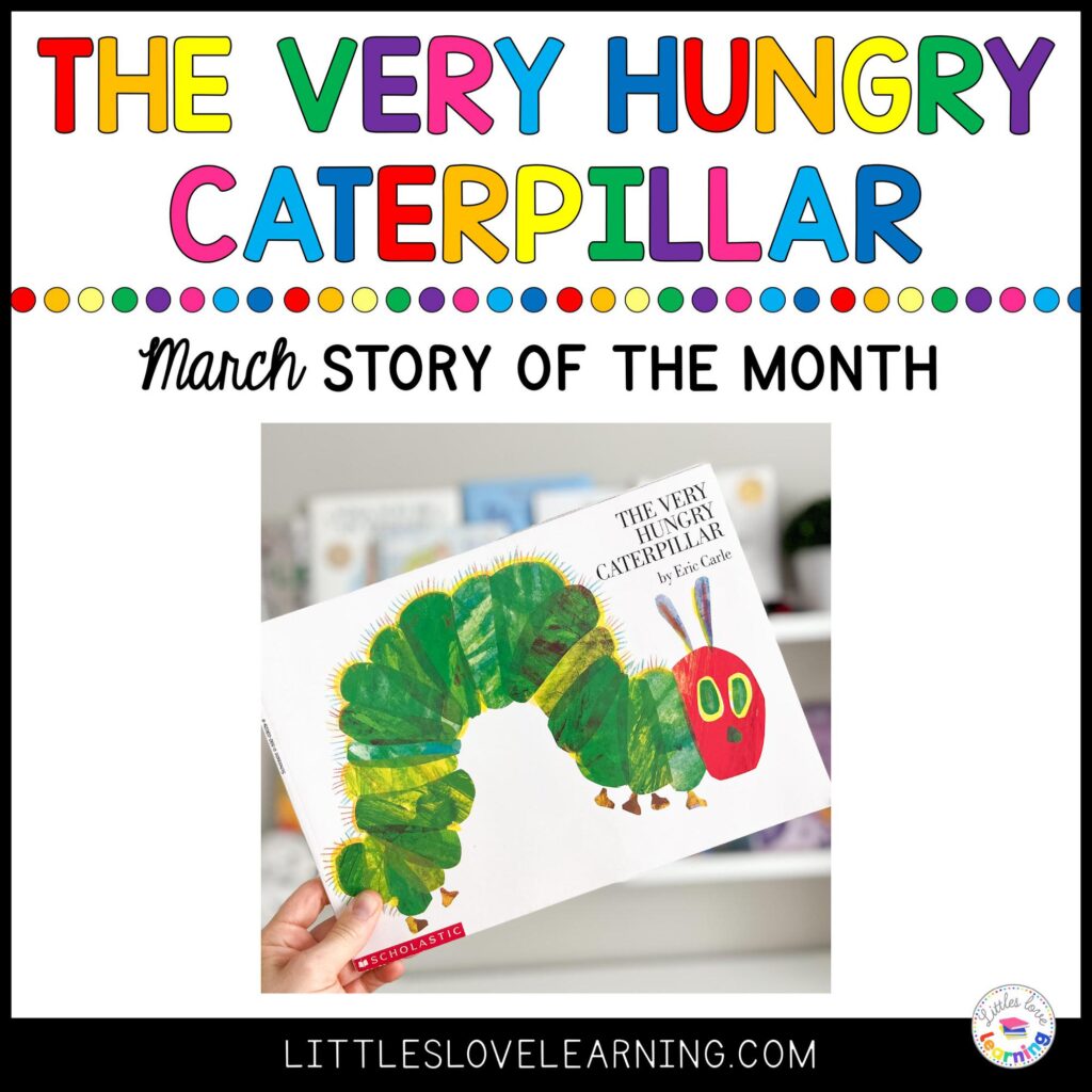The Very Hungry Caterpillar activities for preschool, pre-k, and kindergarten 