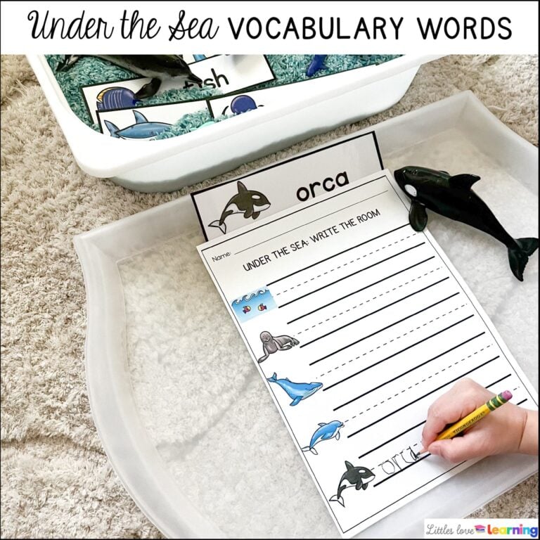Under the Sea! Ocean Activities for Preschool, Pre-K, Kindergarten