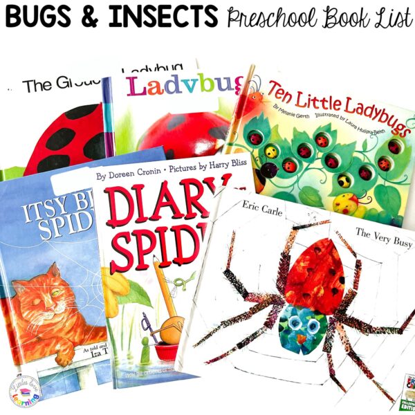 The BEST Busy Bugs & Insects Books for Preschool, Kindergarten